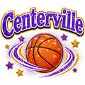 Centerville Basketball Glitter