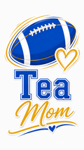 Tea Football Mom