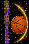 Centerville Basketball Glitter
