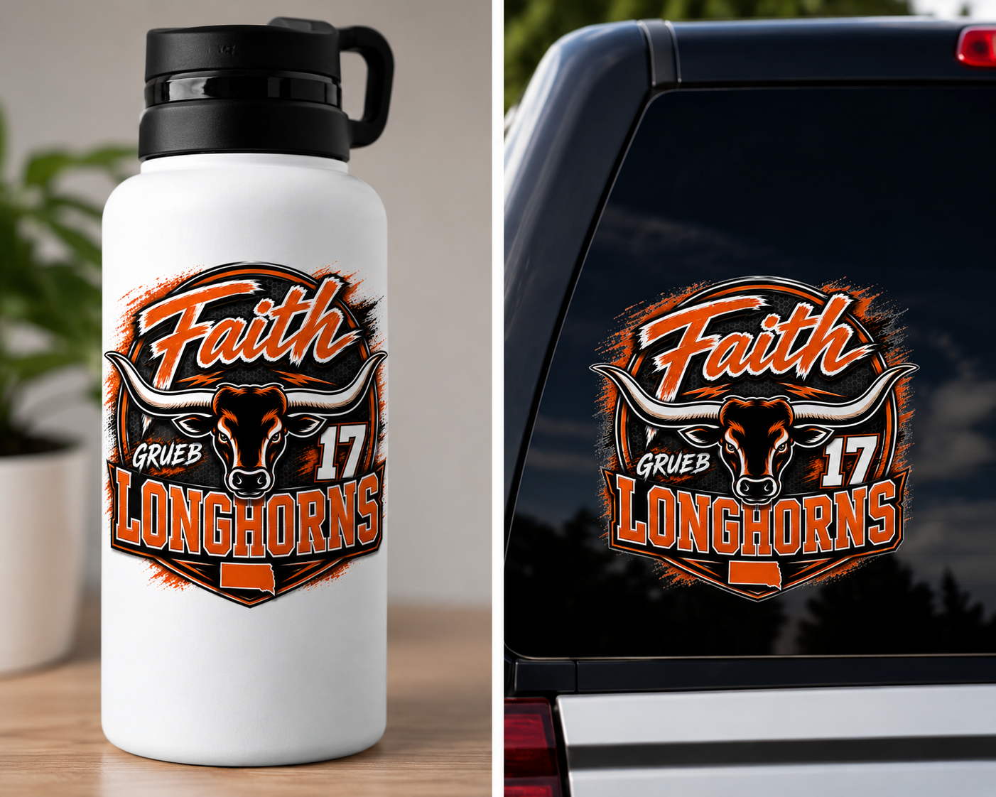 Faith, SD Longhorns Custom Order