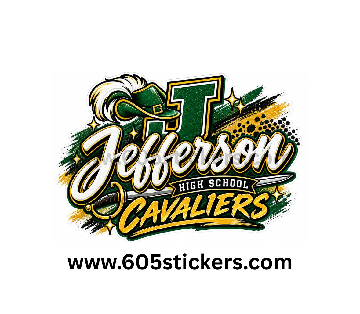 Jefferson High School fun logo