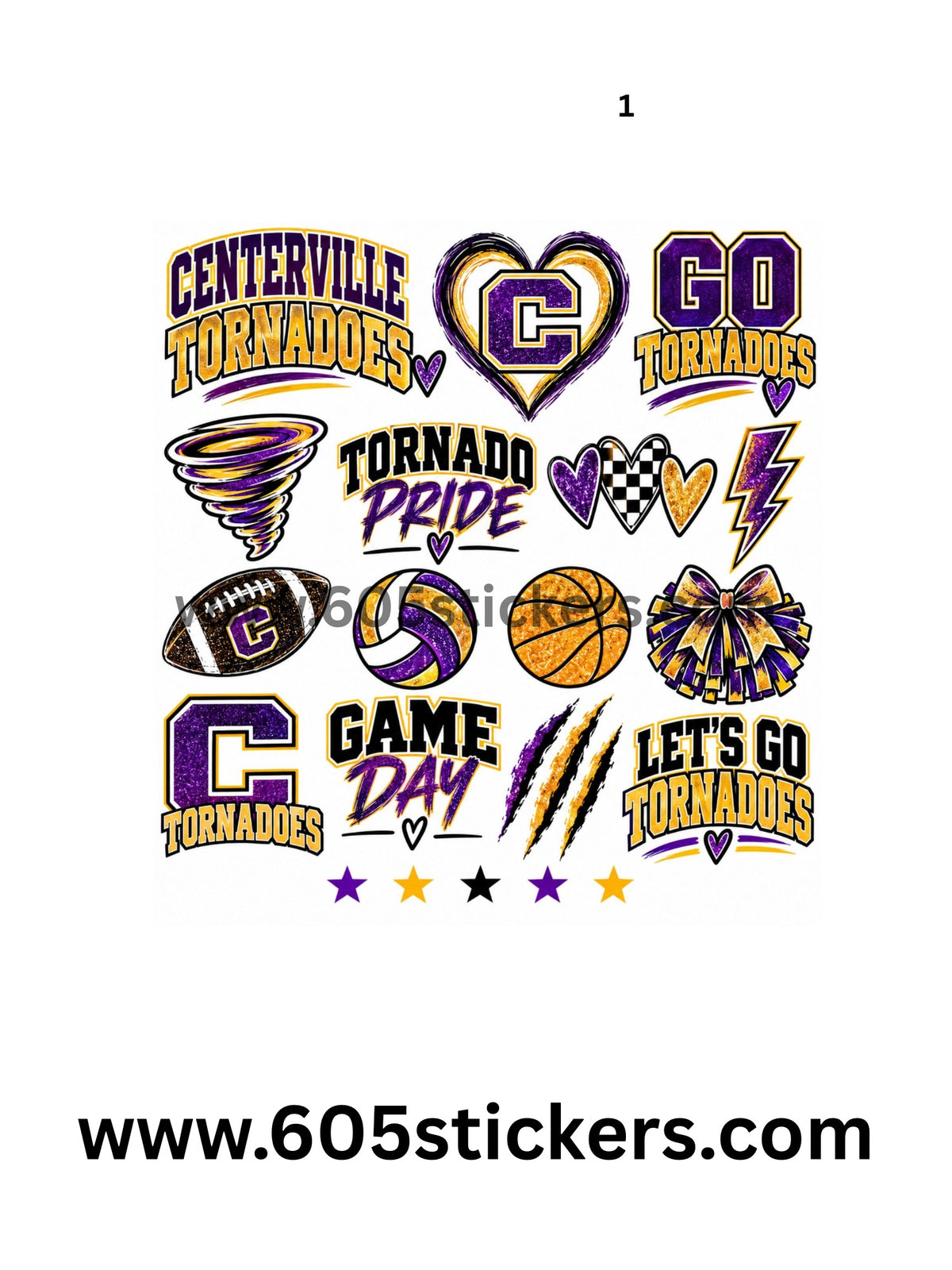 Centerville Temporary Tattoo #1