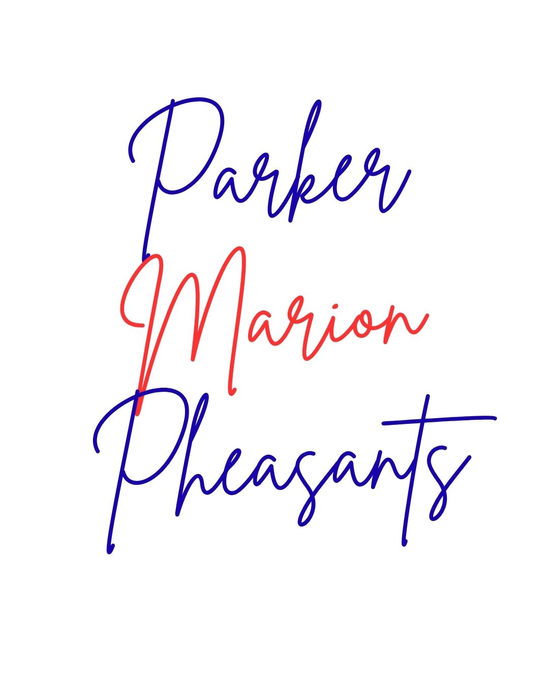 Parker Marion Pheasants