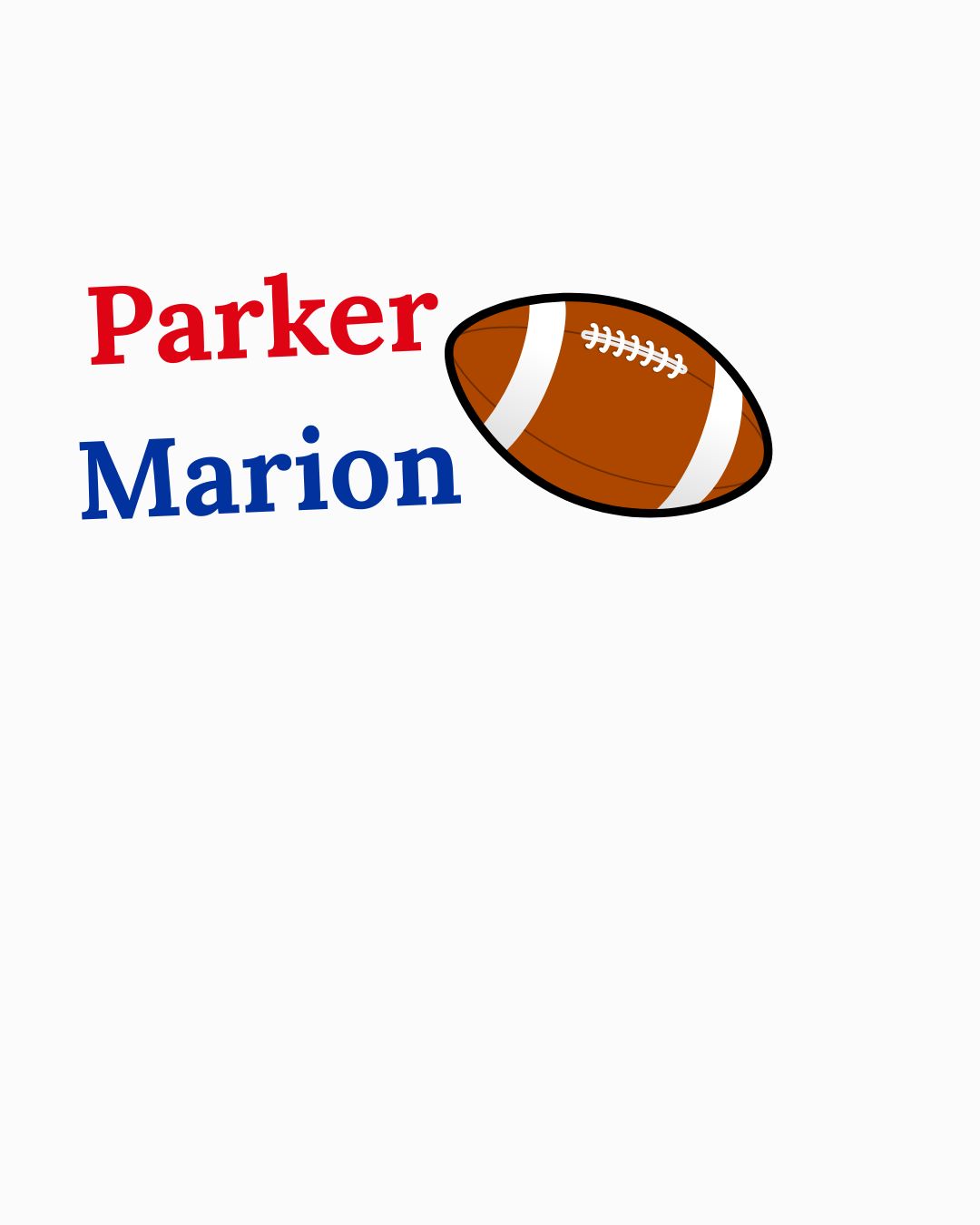 Parker Marion Football