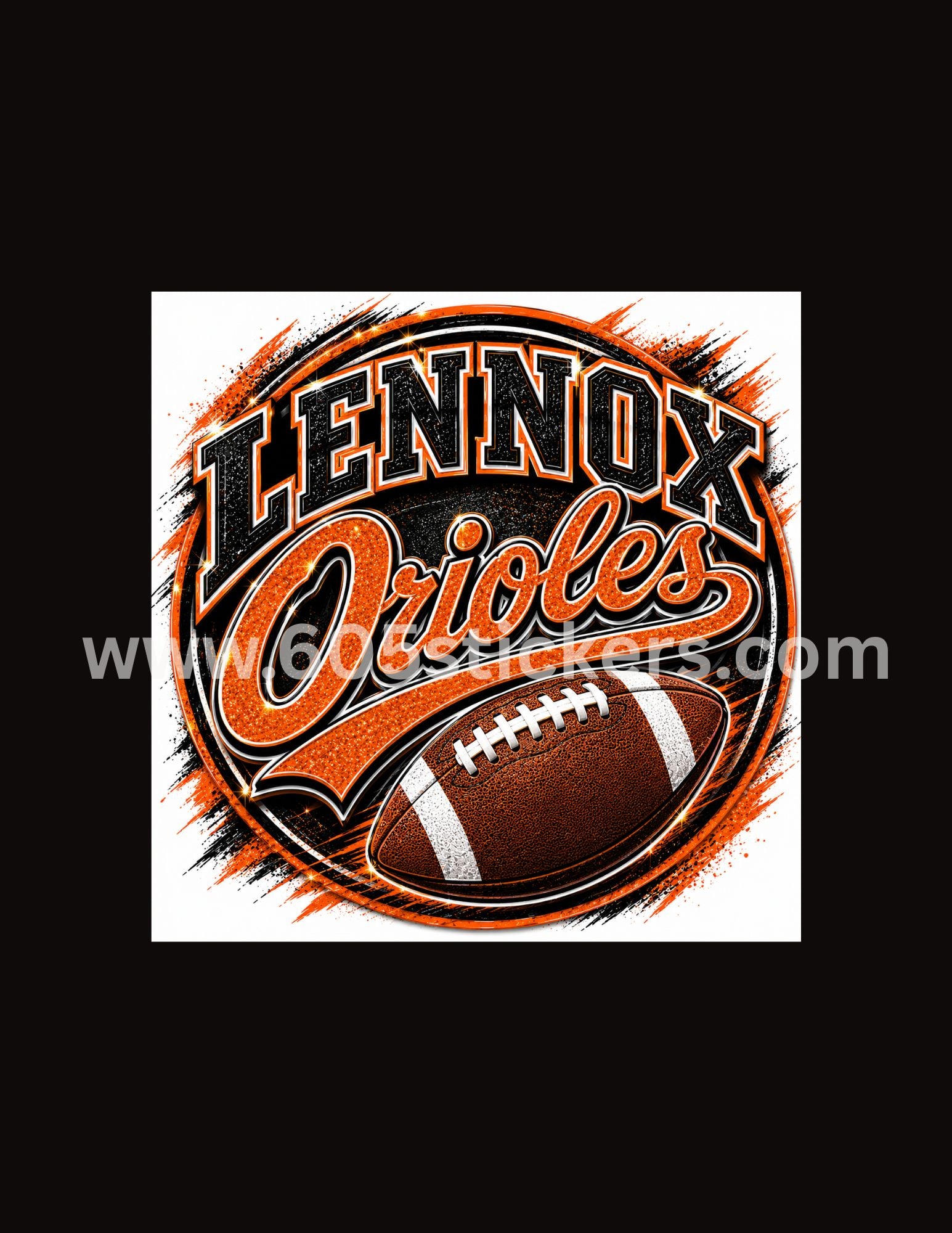 Lennox Orioles Football Logo