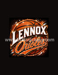 Lennox Basketball background logo