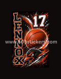 Lennox Basketball Number and Bird